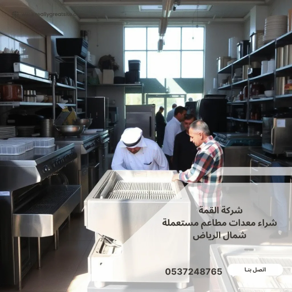 شراء معدات مطاعم مستعملة شمال الرياض